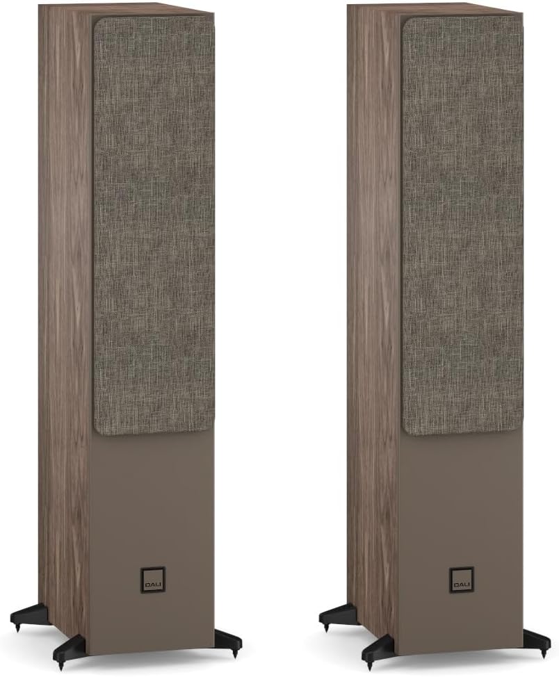 DALI SONIK 7 – Premium Standlautsprecher (Paar) mit Dual 17,8 cm Clarity Cone-Tieftönern, Hybrid-Hoc