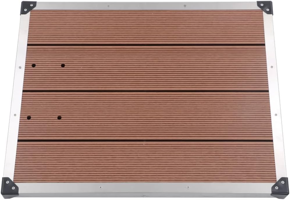 vidaXL Garten Duschwanne mit Lattendesign für 1 Person Bodenelement für Solardusche Gartendusche Poo
