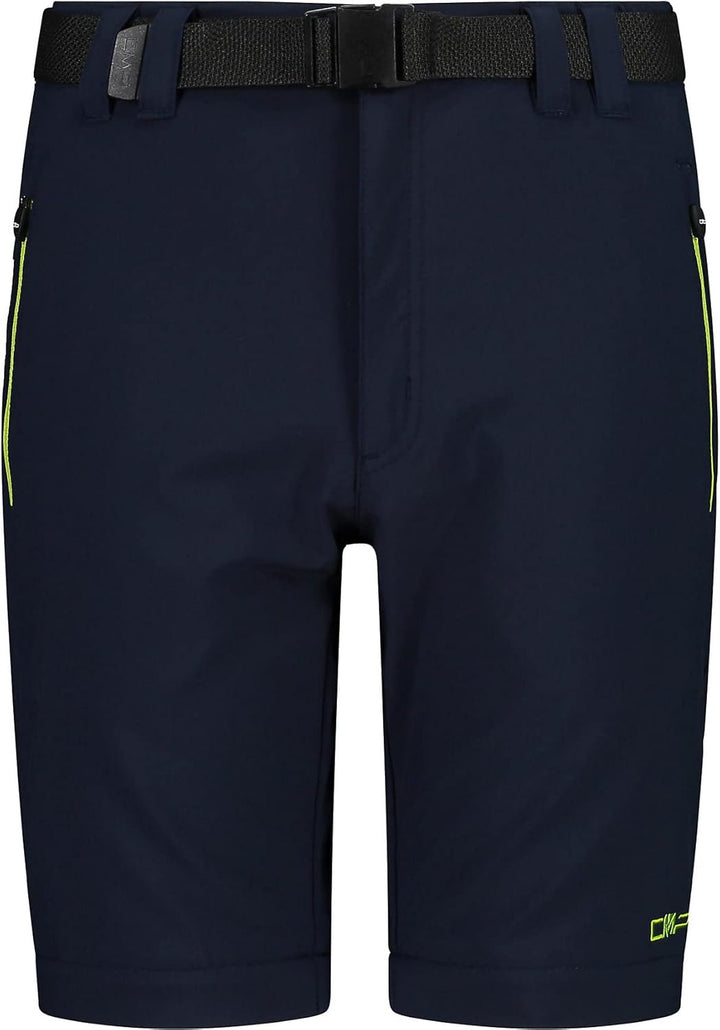 CMP Jungen Hose Zip Off Hose 128 B. Blau-limettengrün, 128 B. Blau-limettengrün