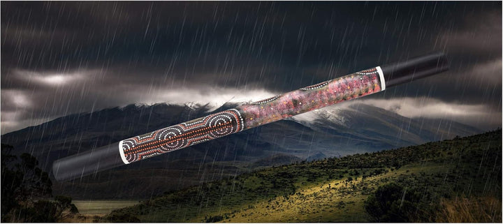 XDrum RS-100 Regenmacher 1 Meter Länge - Rainmaker Effekt erzeugt angenehmes Regengeräusch - Regenst