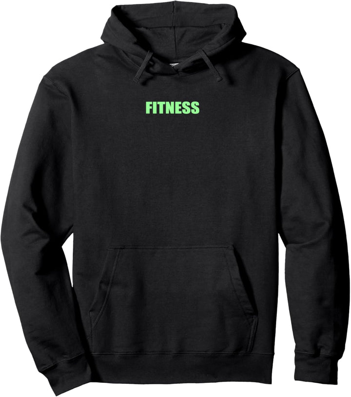 Fitness schlicht modern Grün Mint Gym Workout grüne Schrift Pullover Hoodie