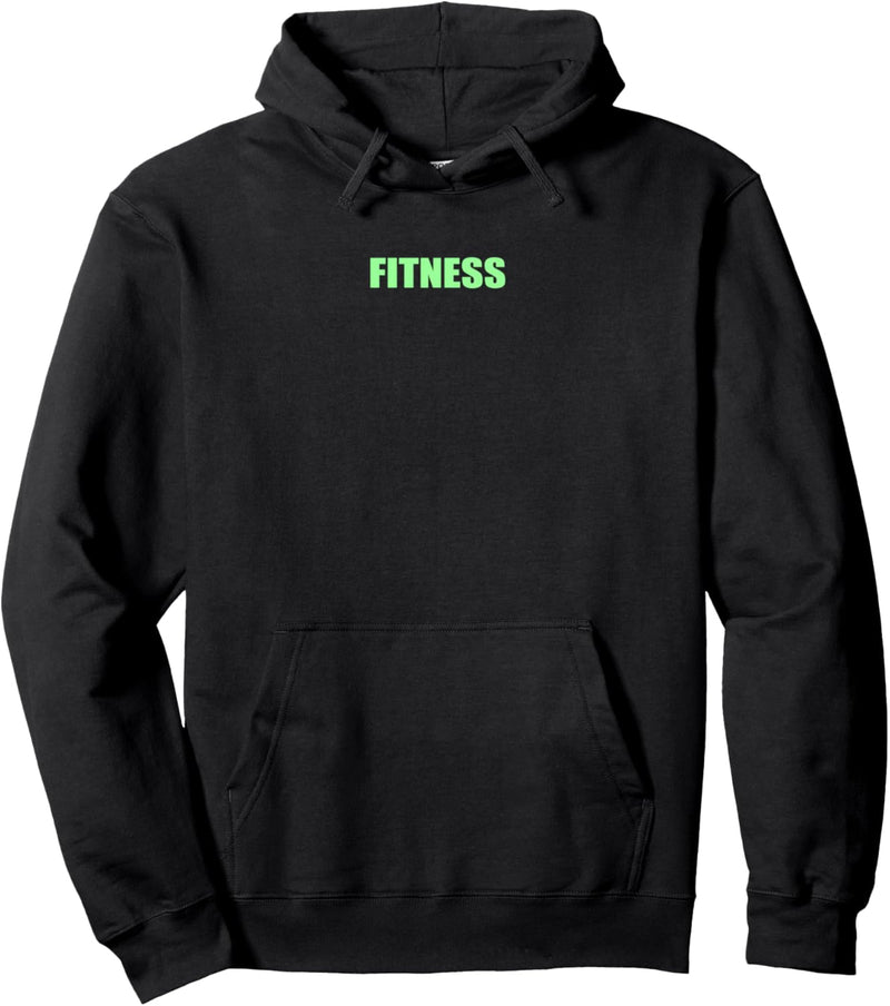 Fitness schlicht modern Grün Mint Gym Workout grüne Schrift Pullover Hoodie