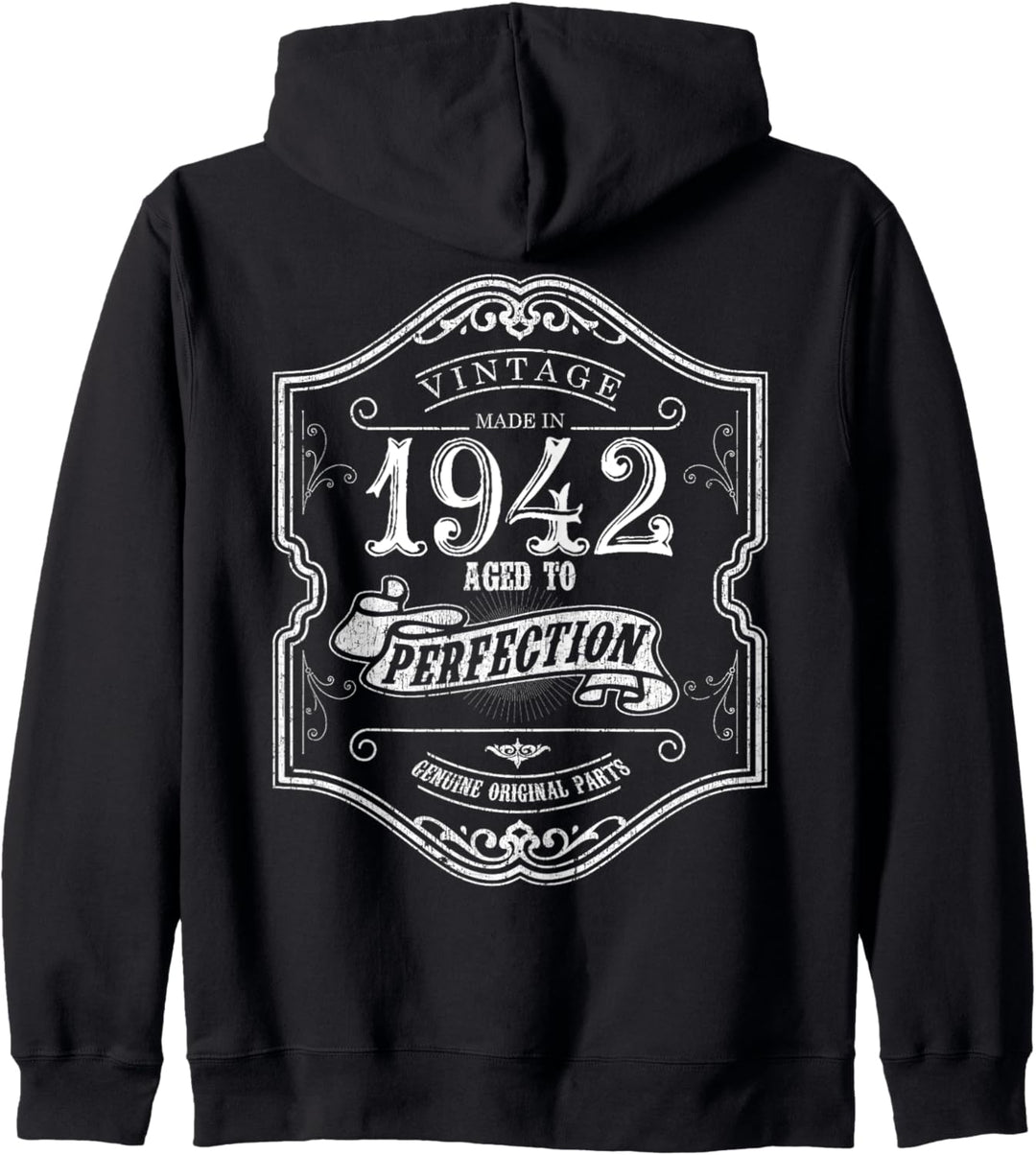 Vintage 1942 Geburtstagsgeschenk 80 Jahre alt Kapuzenjacke
