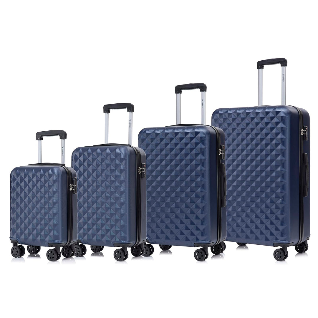 Premium Reisekoffer TSA-Schloss, Hartschalen-Koffer Trolley Kabinenkoffer Rollkoffer Suitcase Handge