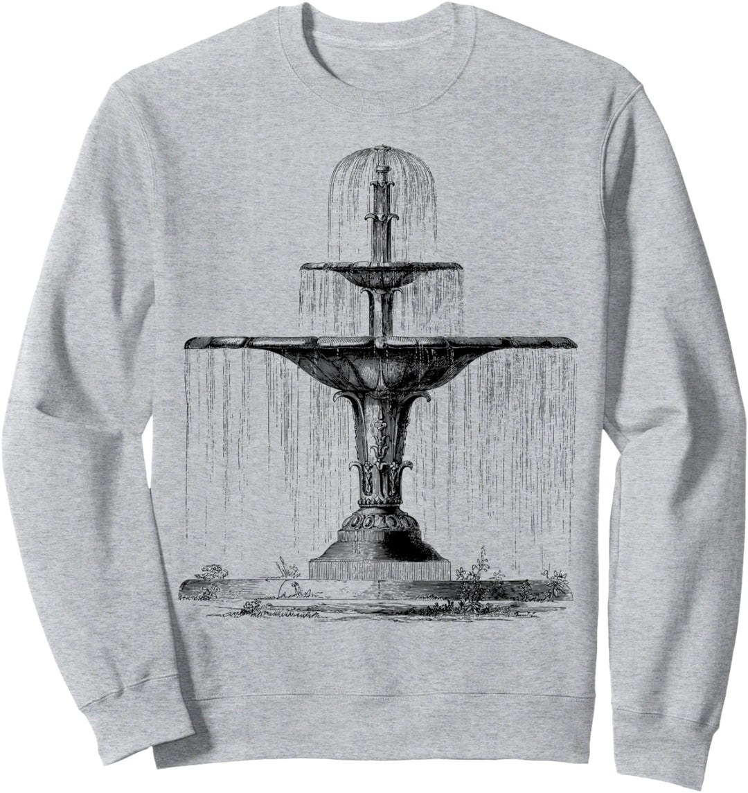 Brunnenzeichnung Sweatshirt