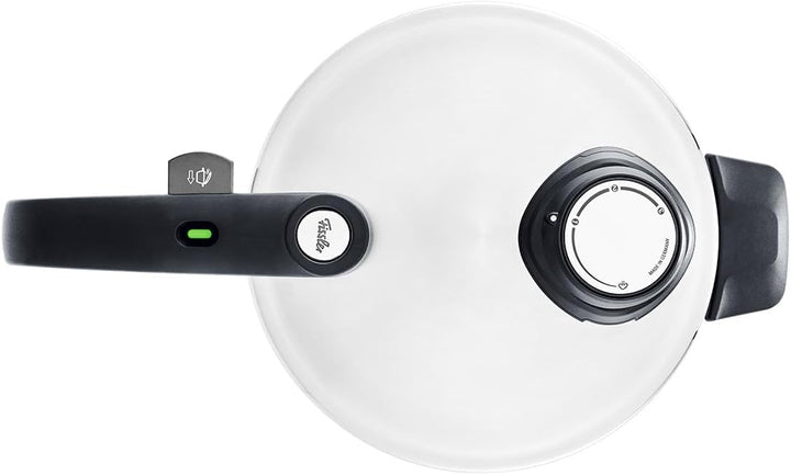 Fissler Vitavit Premium® Schnellbratpfanne (Ø 18 cm, 1,8 L) – Edelstahl-Schnellkochtopf mit 4 Garstu