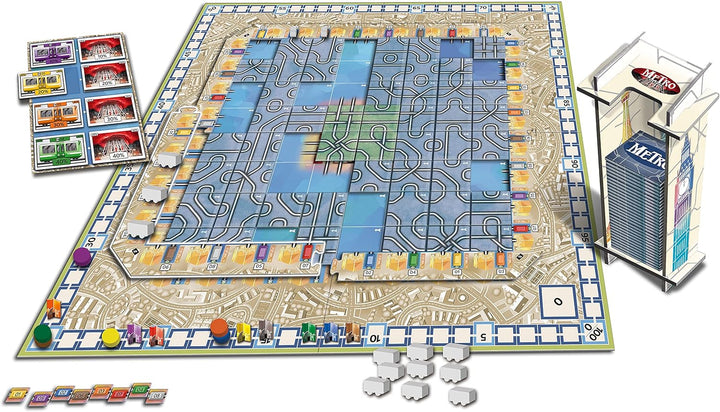Queen Games 10653 - Metro City Edition Deluxe Big Box