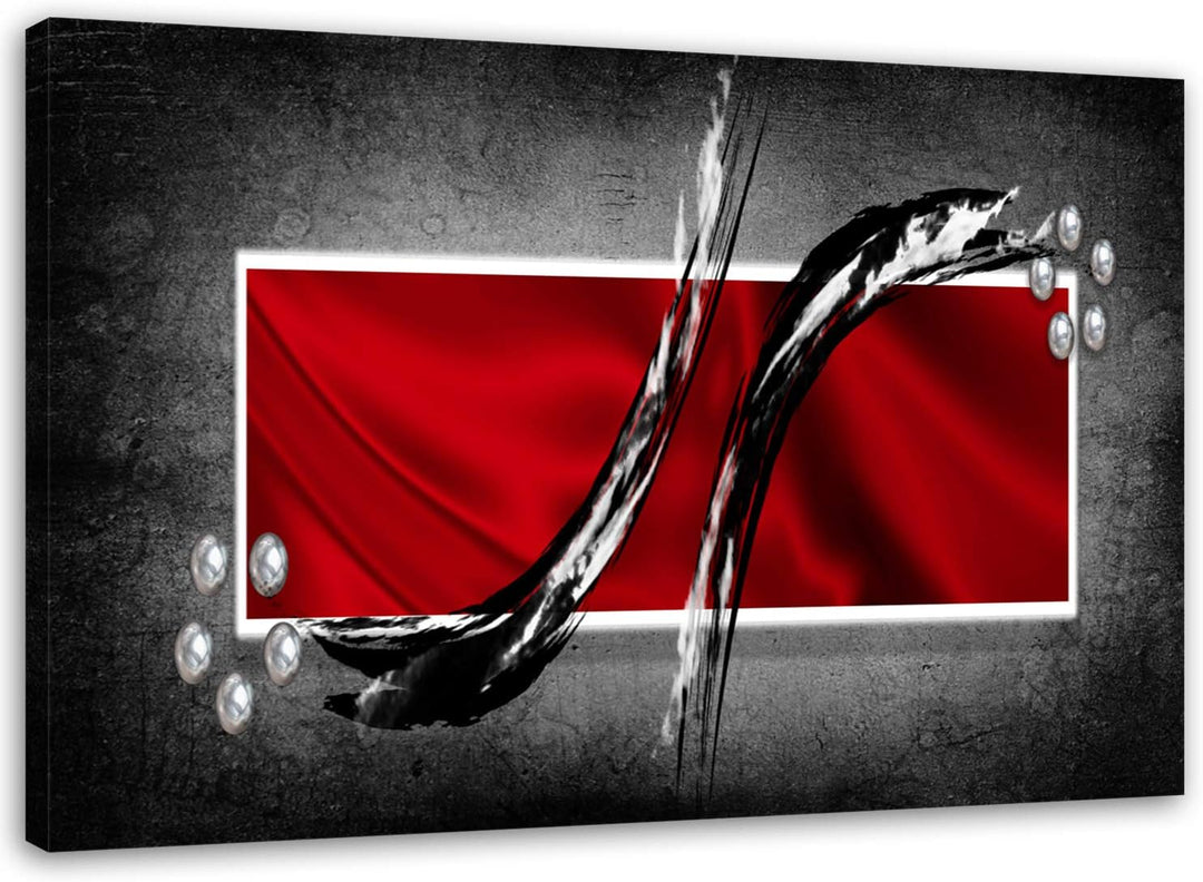 Feeby. Wandbild - 1 Teilig - 70x100 cm, Leinwand Bild Leinwandbilder Bilder Wandbilder Kunstdruck, A