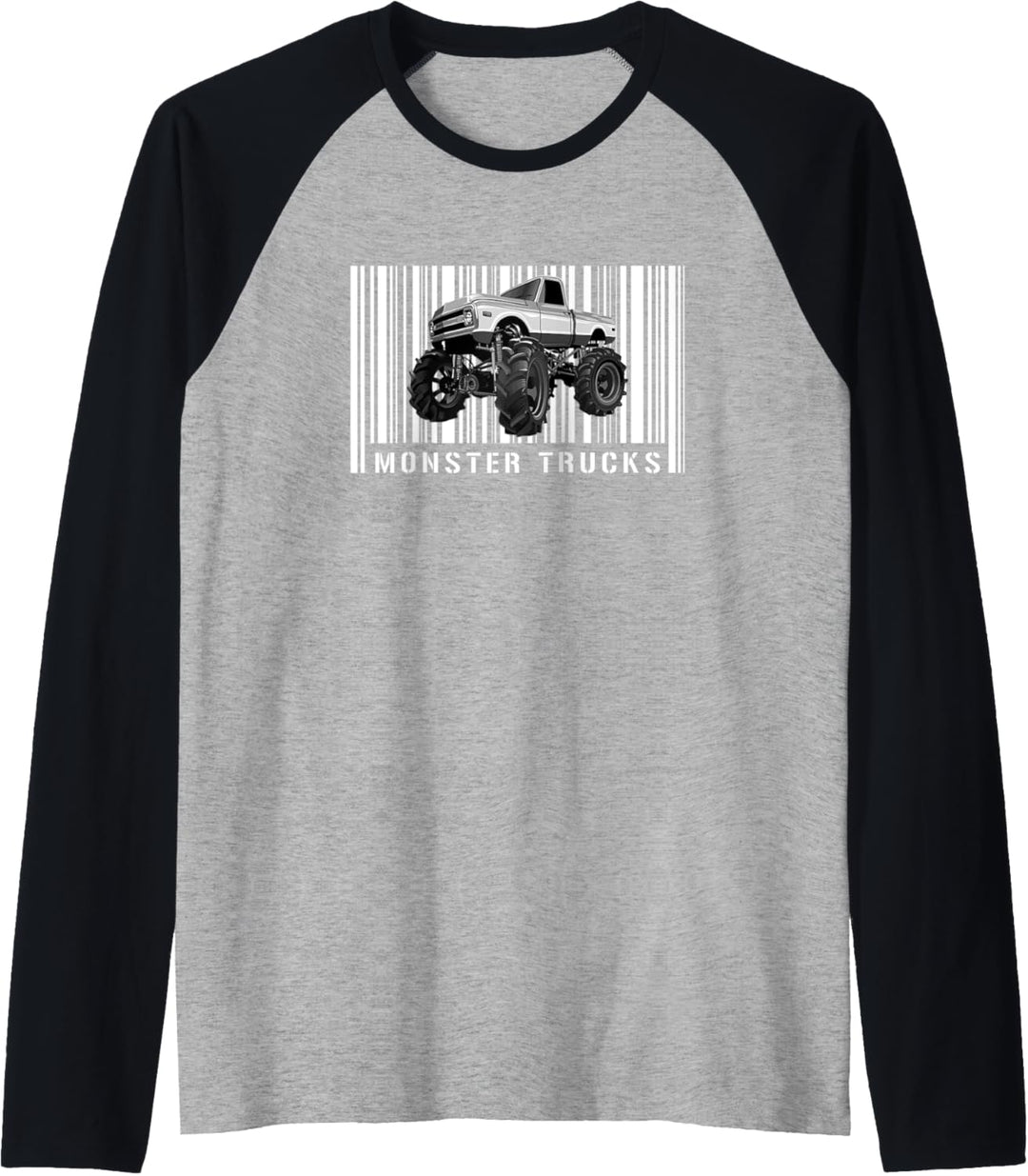 Monster Truck Auto - Monstertruck Raglan