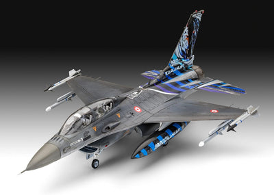 Revell 63844 Model Set Lockheed Martin F-16D Tigermeet 2014, Modellflugzeug zum Selberbauen 1,72, 21