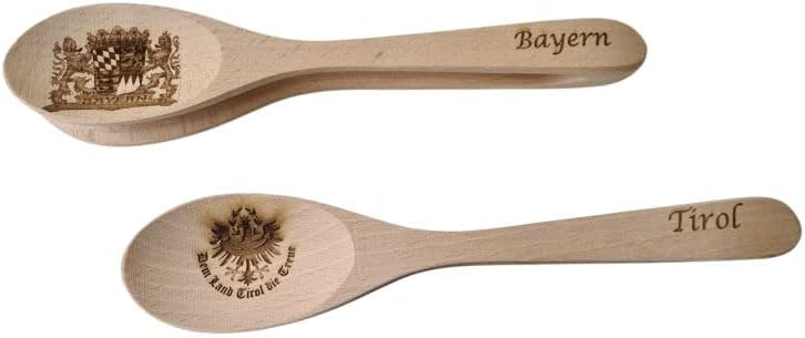 MUSIKLÖFFEL – Handgefertigt aus Klangholz, 28cm – Das Original Rhythmusinstrument für Volksmusik – L