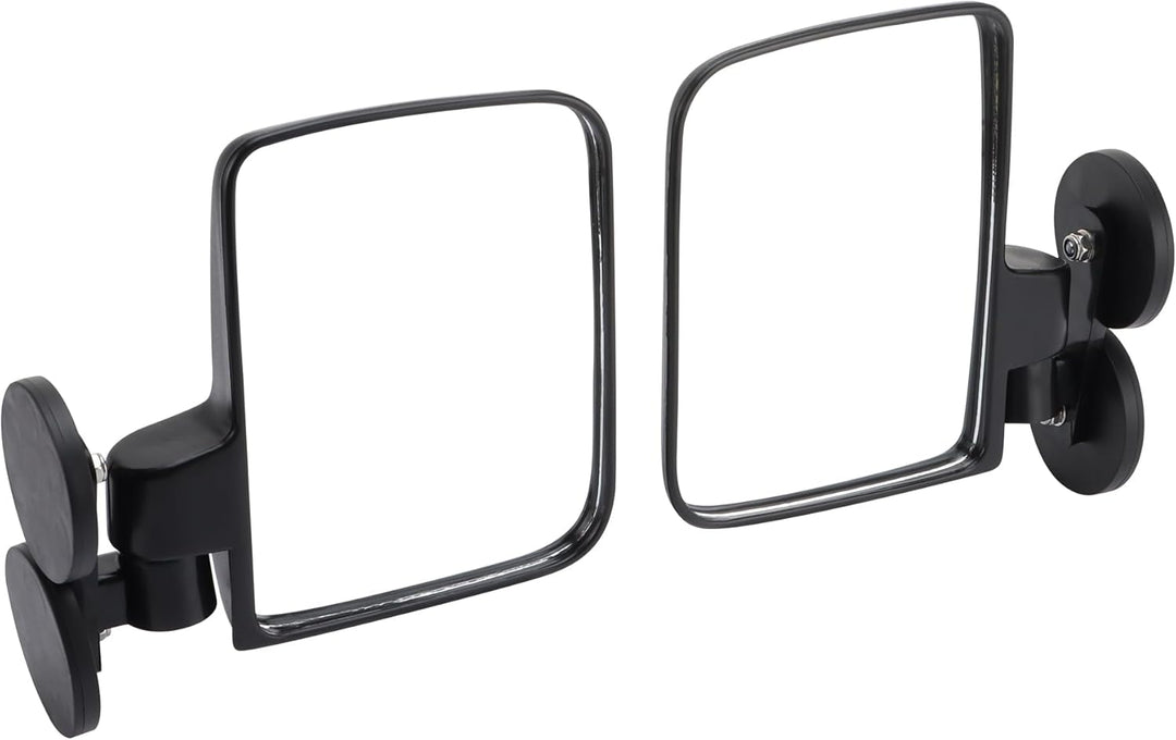 GOOFIT Magnet adsorbiert Rückspiegel Seitenspiegel einstellbar Offroad Ersatz für Gator Rhino YXZ RZ