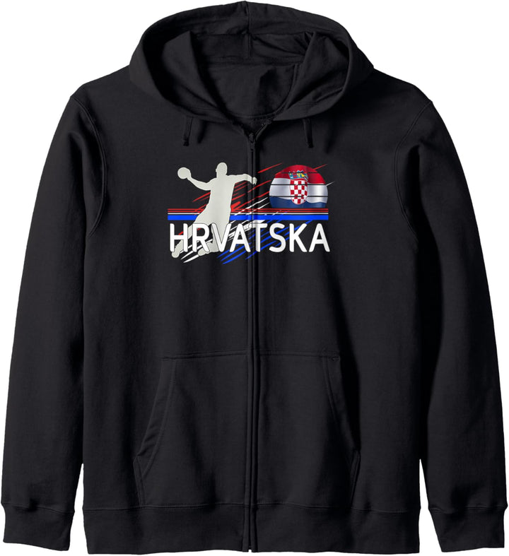 Handball Hrvatska Kroatien Rukomet Kapuzenjacke