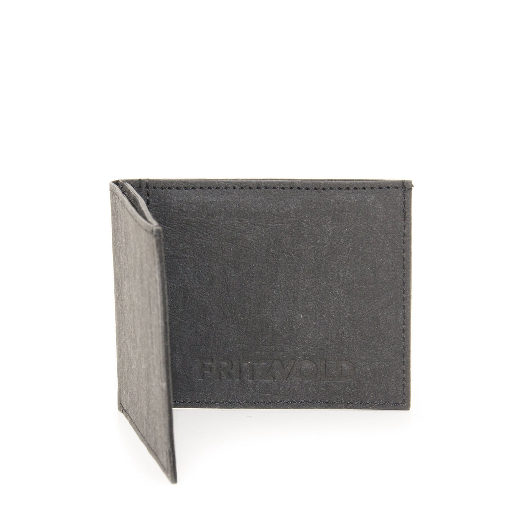 FRITZVOLD MINIMAL Wallet, RFID-Schutz & erweitertes Münzfach, kleines, dünnes Portemonnaie für Herre