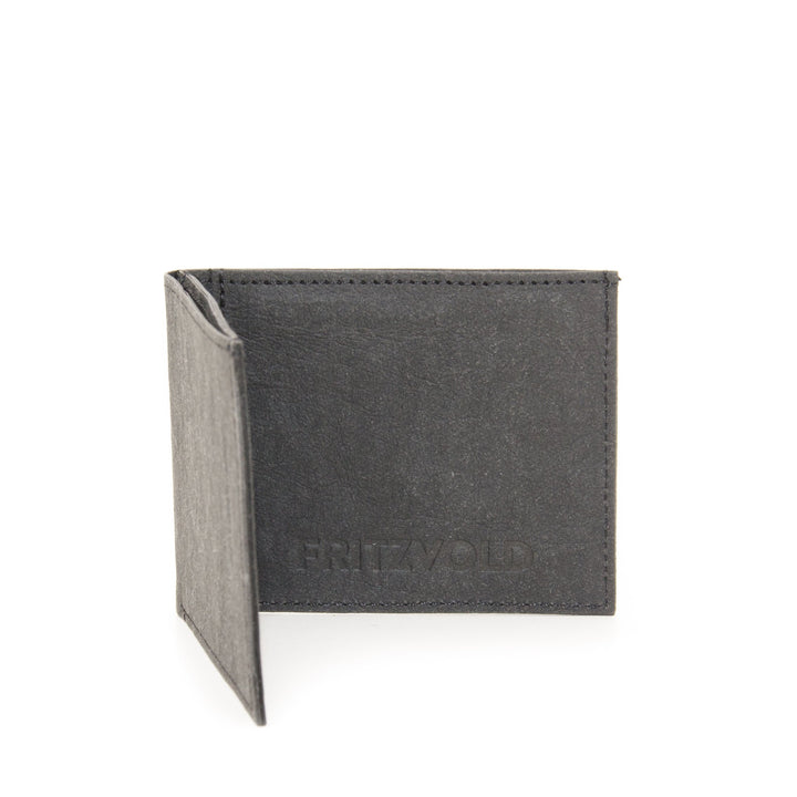 FRITZVOLD MINIMAL Wallet, RFID-Schutz & erweitertes Münzfach, kleines, dünnes Portemonnaie für Herre