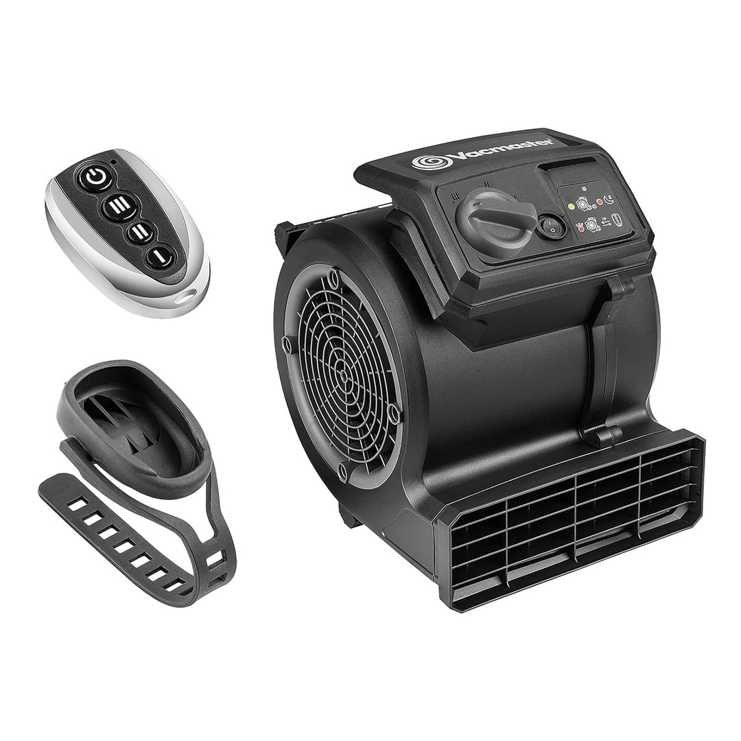 Vacmaster AM1202R Cardio54 Gym Bodenventilator mit Fernbedienung Fahrradlüfter Lautlos Lüfter