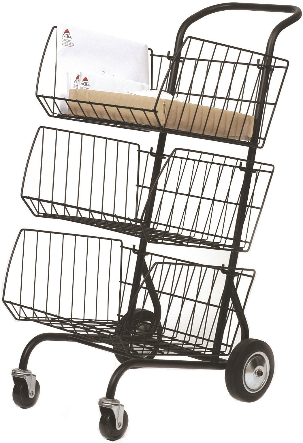ALBA Postwagen/CORCHAR B62xH95xT46 cm metallicgrau Stahl