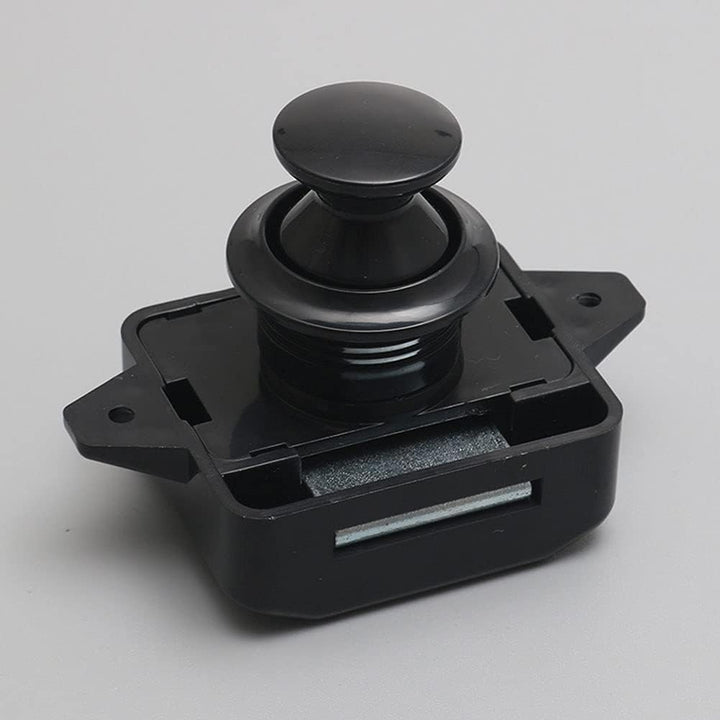 Faderr Druckknopf-Schlösser, 5 Stück, Druckknopf-Verriegelung für Schublade, Schlüsselloses Türschlo