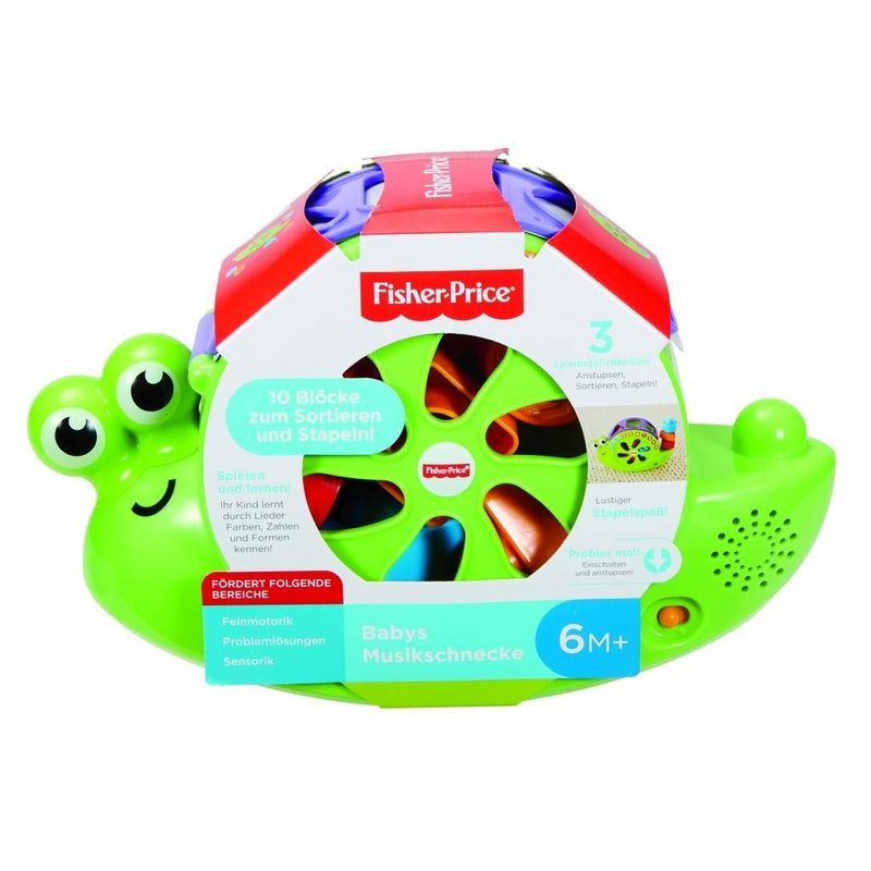 Fisher-Price - interaktives Spielzeug mit Musik, Lichtern und Formen zum Entdecken, fördert die Fein