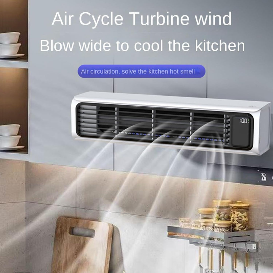 Oszillierender Turmventilator, leise, blattlos, tragbar, für Nachttisch, Boden, Schreibtisch, Wohnhe