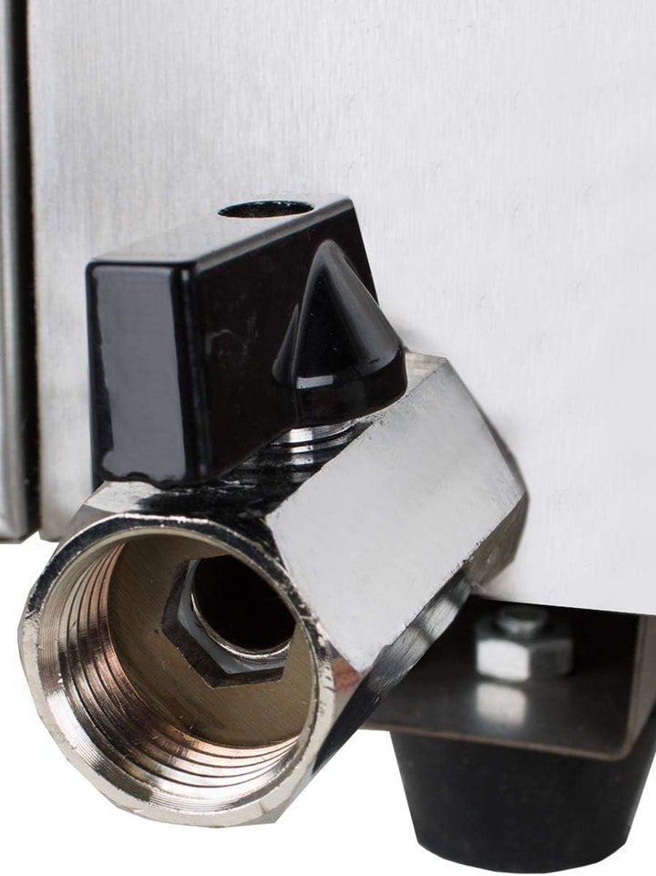 Beeketal 'HDS-2' Profi Gastro Edelstahl Hot Dog Steamer Maker zum Erhitzen und Warmhalten von ca. 10