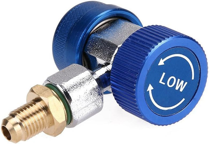 Youngine Einstellbare R134A Schnellkupplung Adapter Fittings High Low Klimaanlage Manifold Gauge Sch