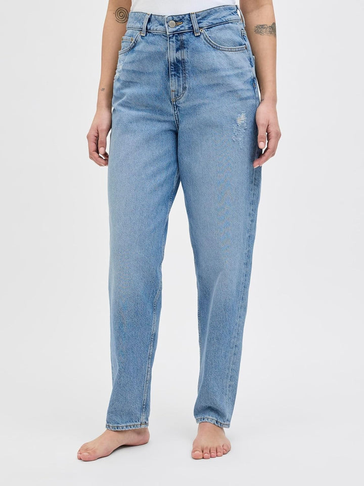 JACK &amp; JONES Damen Hose 26W / 32L Medium Blue Denim, 26W / 32L Medium Blue Denim