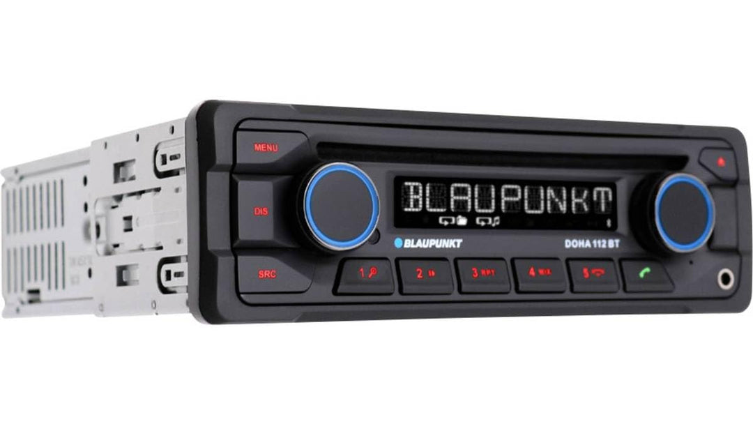 Blaupunkt 1-DIN, Bluetooth-Freisprecheinrichtung, 12 V, Heavy Duty Design DOHA112BT Single, Single