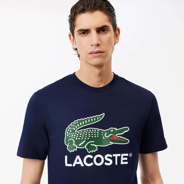 Lacoste Herren Langarmshirt Sport XXL Marine, XXL Marine