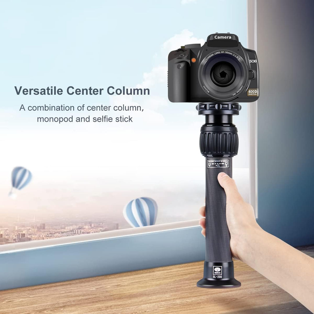 SIRUI SL-200 Carbon mittelsäule 20cm für SIRUI AM2-Serie 20cm Mittelsäule Single, 20cm Mittelsäule S