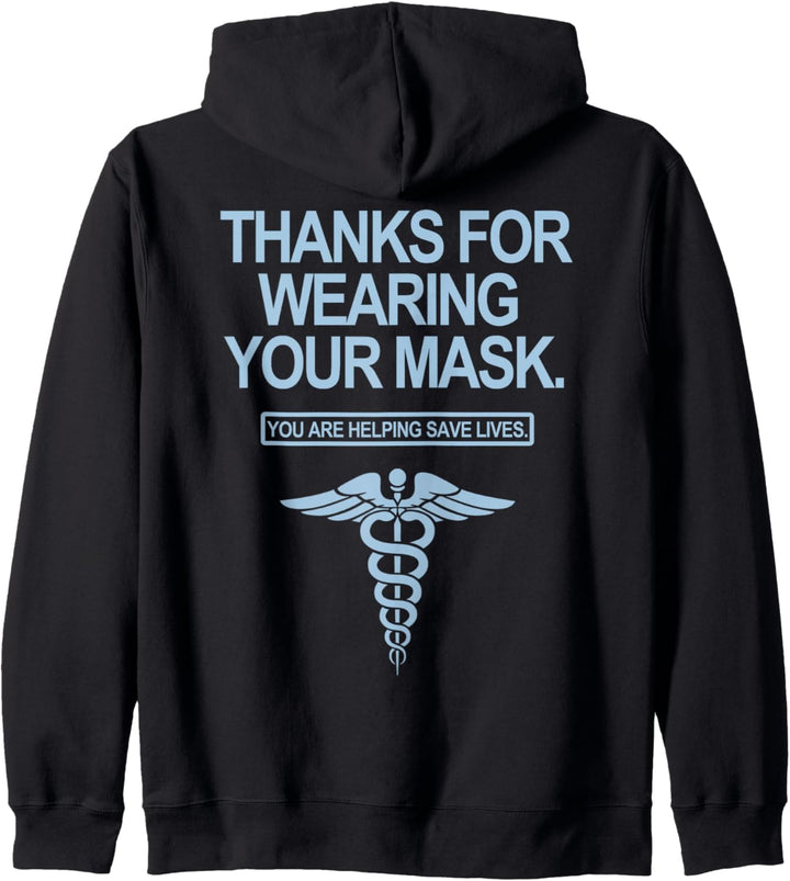 Thanks for wearing your mask Kapuzenjacke