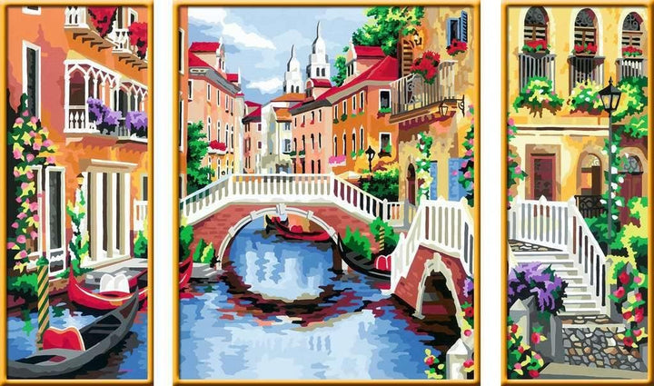 Ravensburger Malen nach Zahlen 28914 - Verträumtes Venedig - Perfektes Malergebnis durch hochwertige