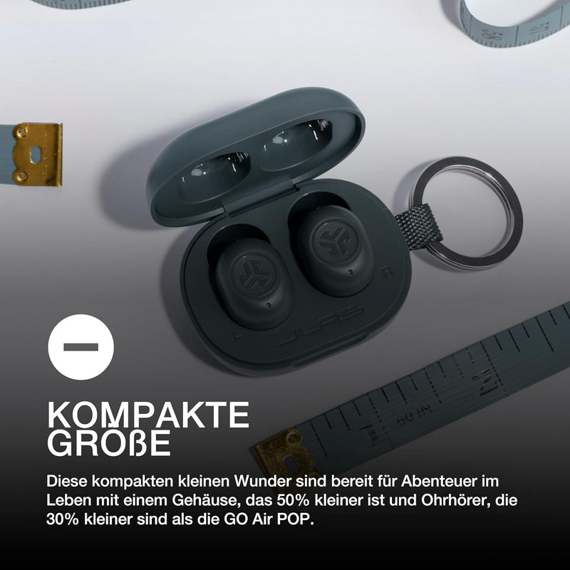 JLab JBuds Mini True Wireless Earbuds, Kopfhörer im Ohr, Bluetooth-Ohrhörer mit Mikrofon, kabellose