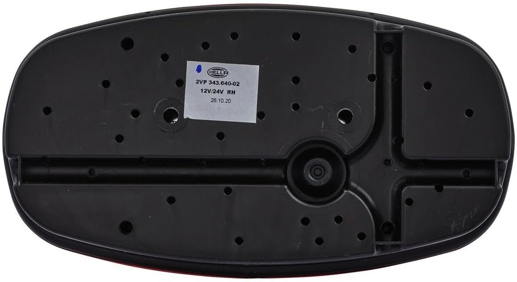 HELLA - Heckleuchte - Cargoluna - Glühlampe - 12/24V - Anbau/geschraubt - Lichtscheibenfarbe: mehrfa