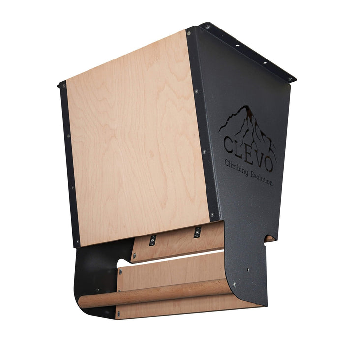 CLEVO XL Multifunktionales Klettertrainingsmodul für Deckenmontage: Campusboard, Hangboard, Klimmzug