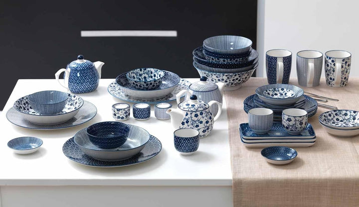 Ritzenhoff &amp; Breker Suppenteller-Set Royal Reiko 6-teilig, Ø 20.5 cm, Tiefe Essteller aus Porzellan,