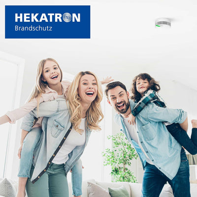 Hekatron Rauchmelder Genius Plus Edition 2021 – mit 10 Jahre Batterie – Testsieger Stiftung Warentes