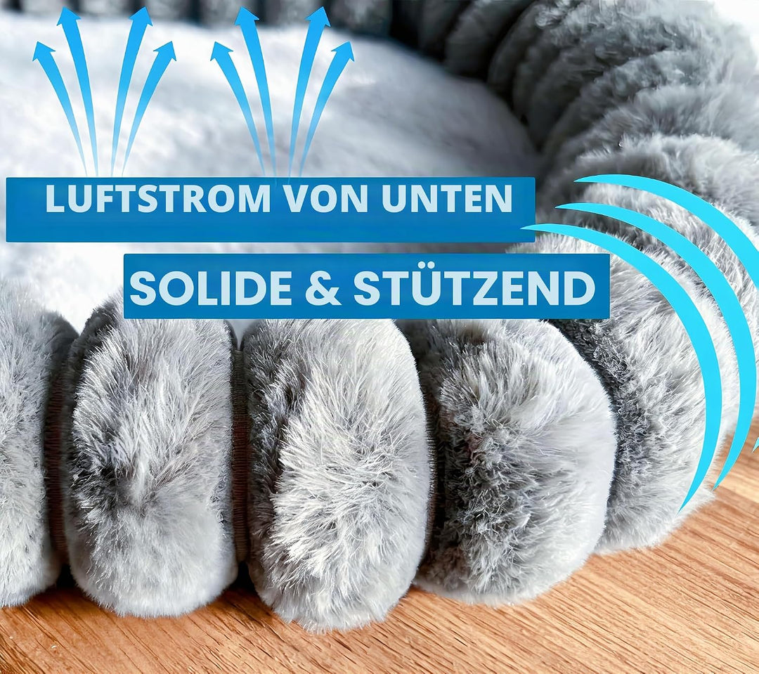 Katzen Fensterliege Faltbar mit 4 Saugnäpfen – Stabiles Katzenbett &amp; Hängematte fürs Fensterbrett bi