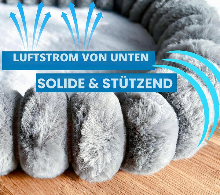 Katzen Fensterliege Faltbar mit 4 Saugnäpfen – Stabiles Katzenbett &amp; Hängematte fürs Fensterbrett bi
