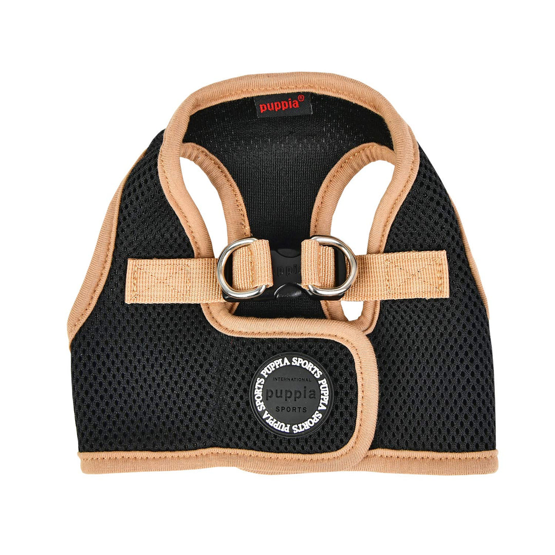 Puppia Soft Vest Harness B II Schwarz XXL Hundegeschirr - 150 g