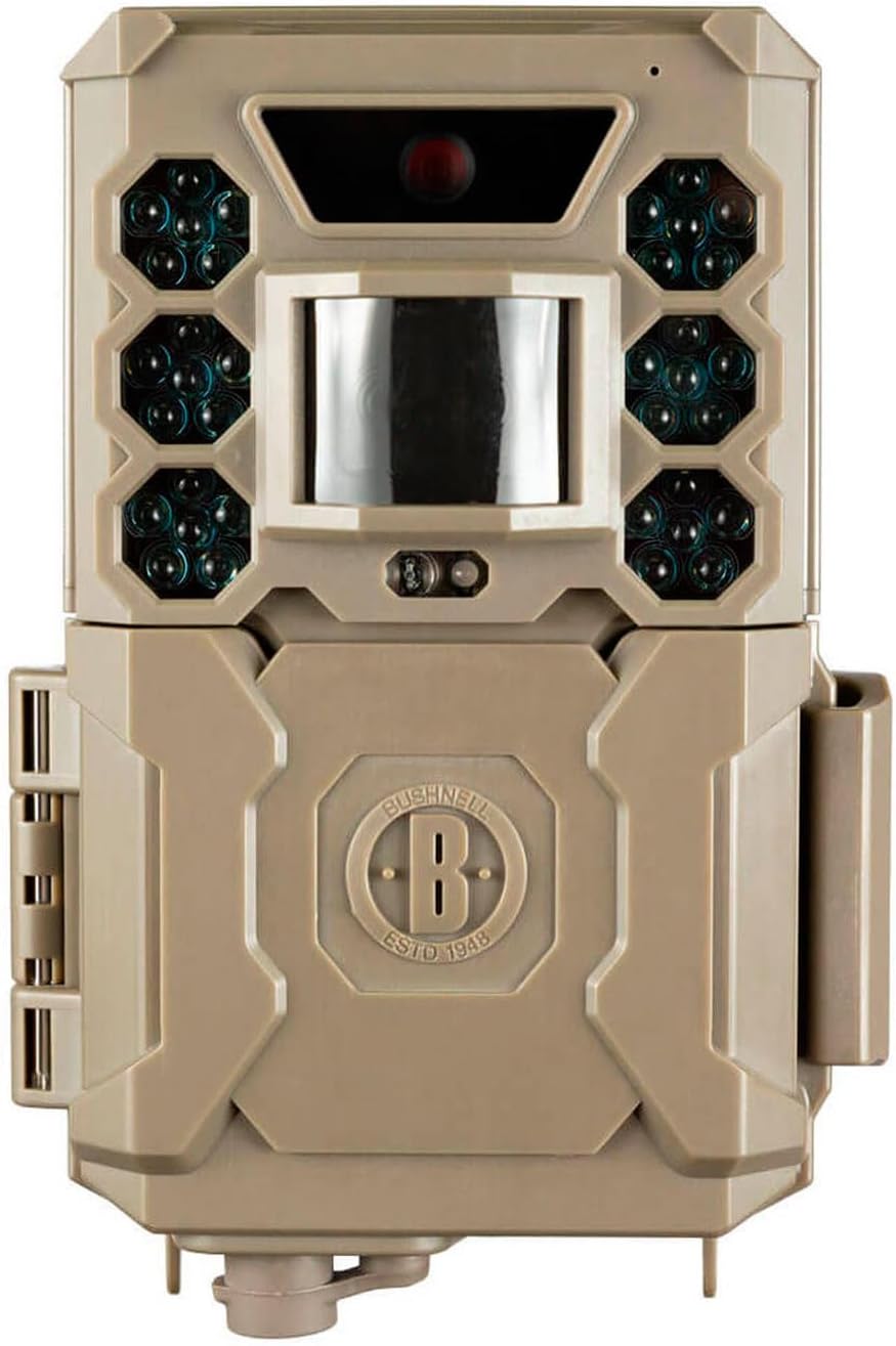 Bushnell Wildkamera Core 24 MP - Fotofalle, No Glow, hohe Reichweite, mit Befestigungsgurt, Überwach