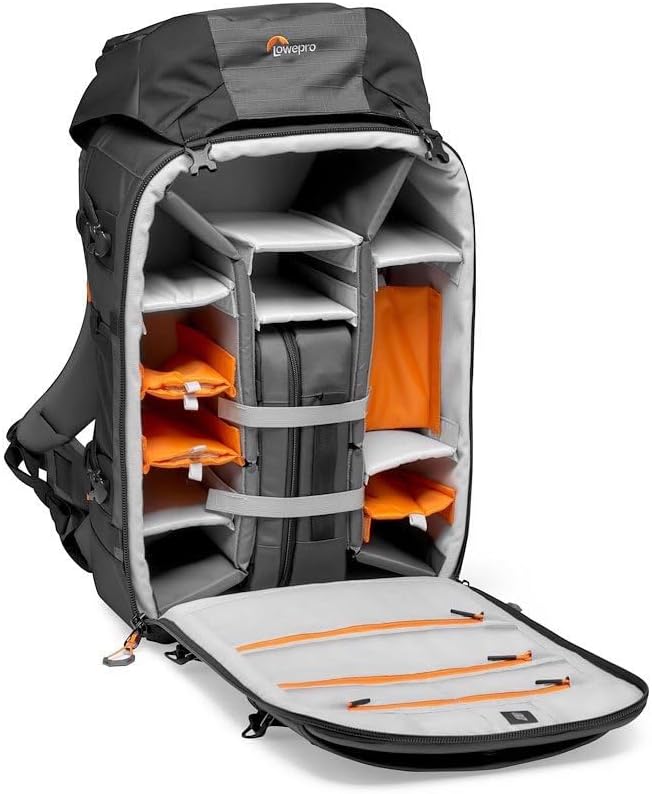 Lowepro Pro Trekker BP 550 AW II,Outdoor Camera Bag,Camera Backpack with Recycled Fabric,Fits 15”Lap