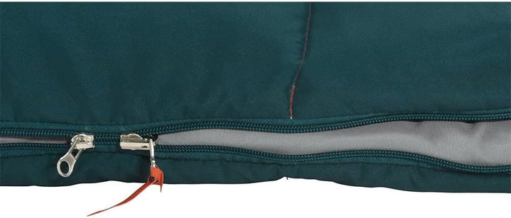 Easy Camp Sleeping Bag Moon 200 Double Blau - Leichter komfortabler Sommerschlafsack, Grösse 220 cm