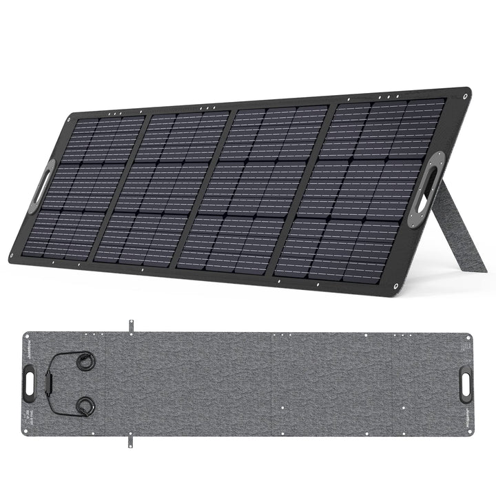 JustNow 200W Faltbares Solarpanel, Tragbares Solarpanel Solarmodul Solarladegerät,Faltung Solarladeg