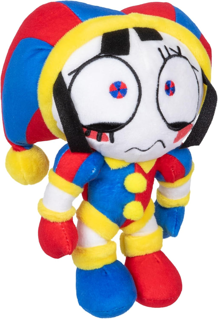 Amazing Digital Circus Deluxe Pomni Plüschfigur, 20,3 cm grosse Figur aus hochwertigen Materialien u