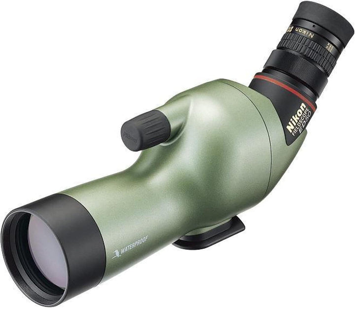 Nikon Spektiv (Fieldscope) ED 50 Angled Beobachtungs-Fernrohr grün perlglanz (ohne Okular), grün per