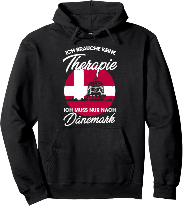 Dänische Flagge I Dänemark Urlaub I Dänemark Pullover Hoodie