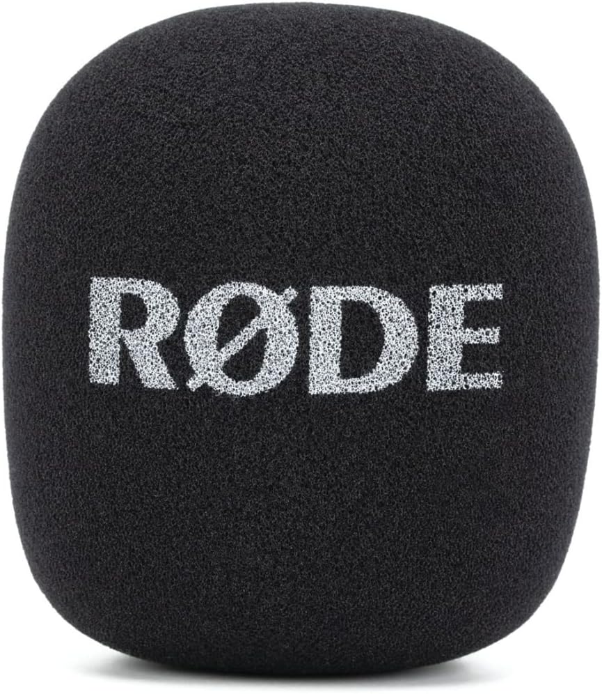 Rode Interview GO Handadapter für Wireless GO + keepdrum WSBW Fell-Windschutz RØDE Interview GO + Wi