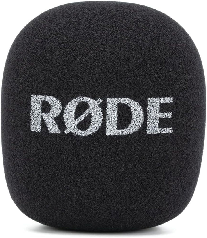Rode Interview GO Handadapter für Wireless GO + keepdrum WSBW Fell-Windschutz RØDE Interview GO + Wi