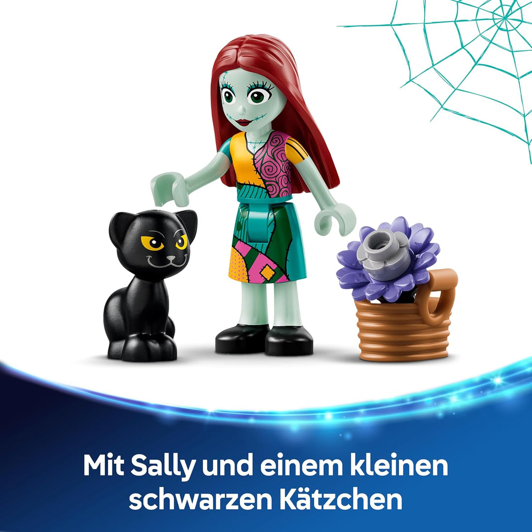 LEGO ǀ Disney Sallys Blumentopf - DIY Schlafzimmer Deko mit 2 Kunstblumen, 2 Mini Puppen & Zubehör -